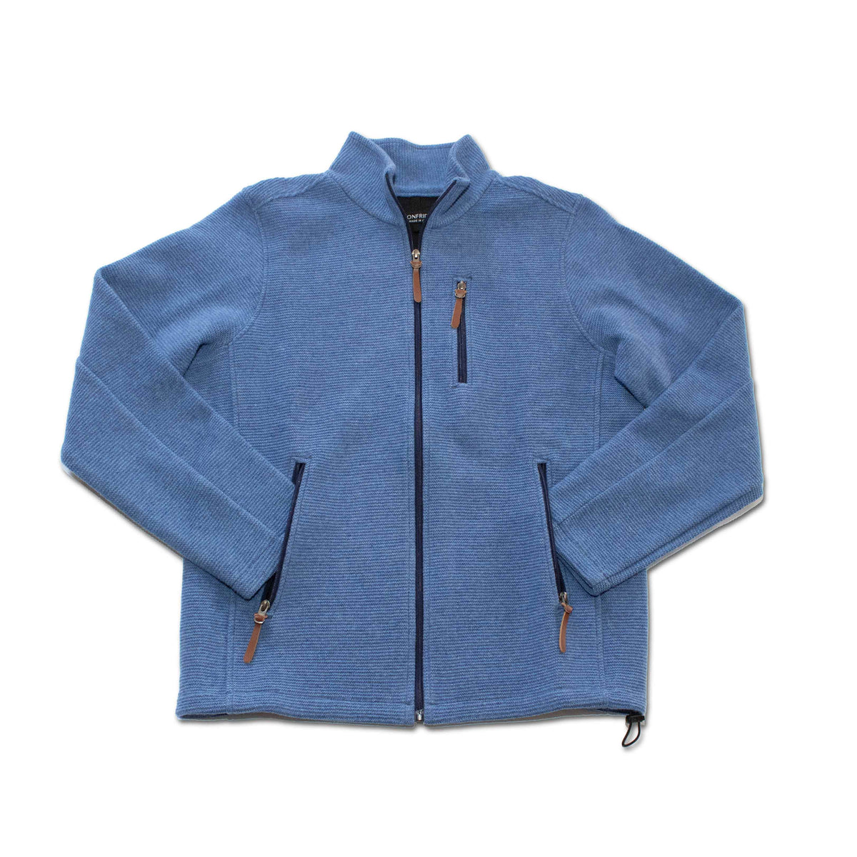 Windstopper Quilted Jacket - Jean Blue & Navy main image 1