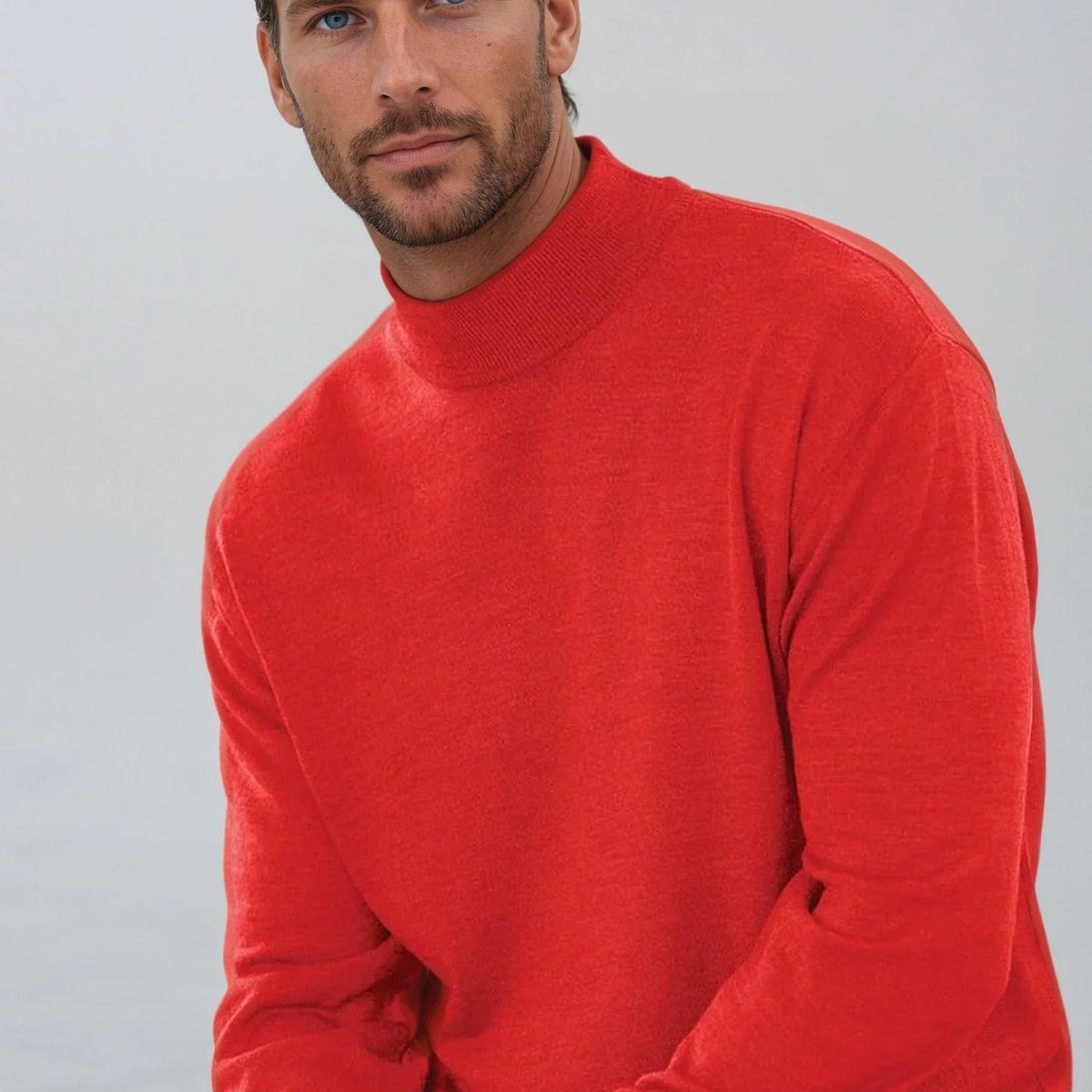メンズウェア OBSIDIAN WOOL MOCK NECK PULLOVER img_proxy_9062fa16-0b67-4794-