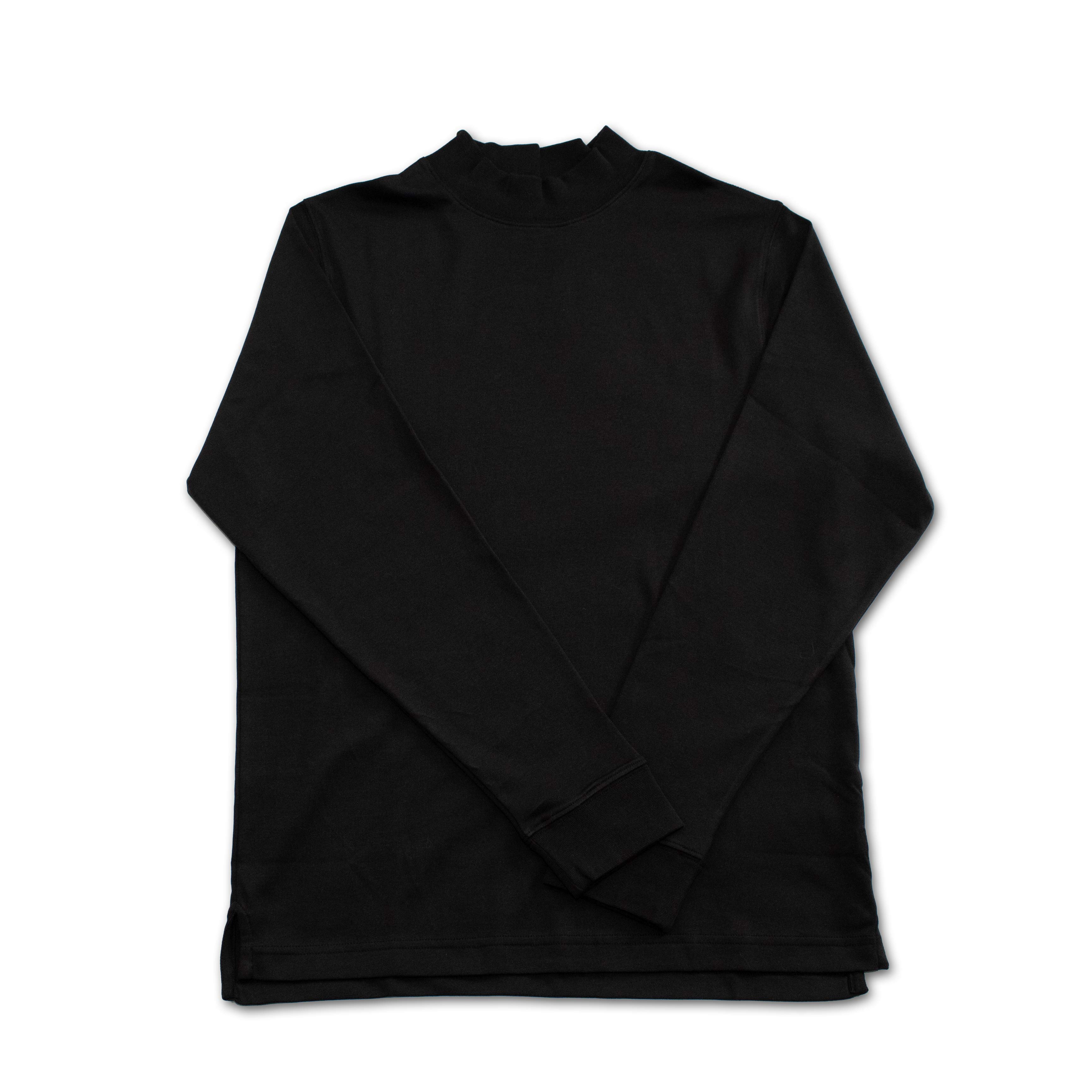 100% Pima Cotton Mock Neck Long Sleeve Shirt – Gionfriddo Sportswear