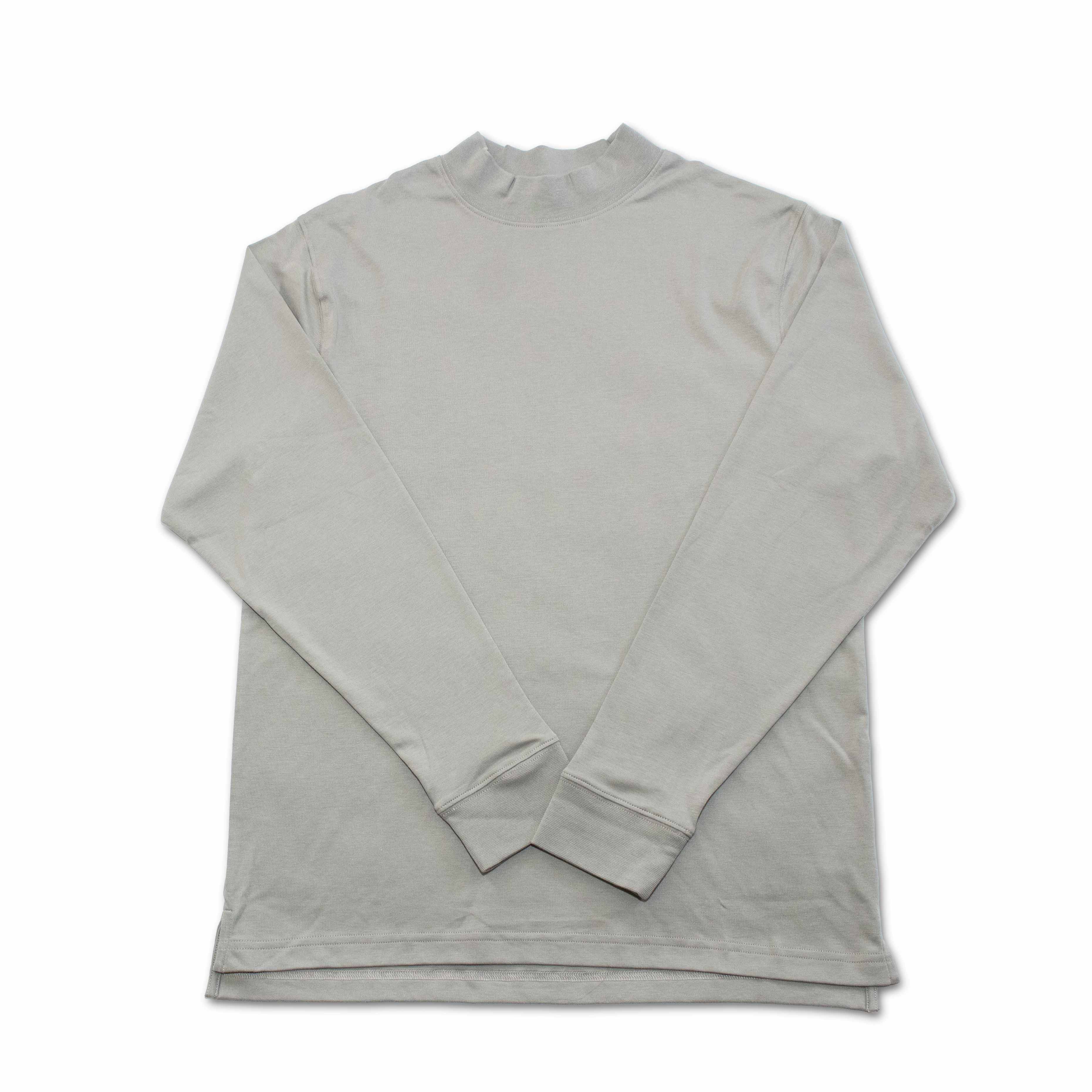 RUFFLOG MOCK NECK SHIRTS GRAY サイズXL 100% Pima Cotton Mock Neck Long Sleeve Shirt – Gionfriddo Sportswear