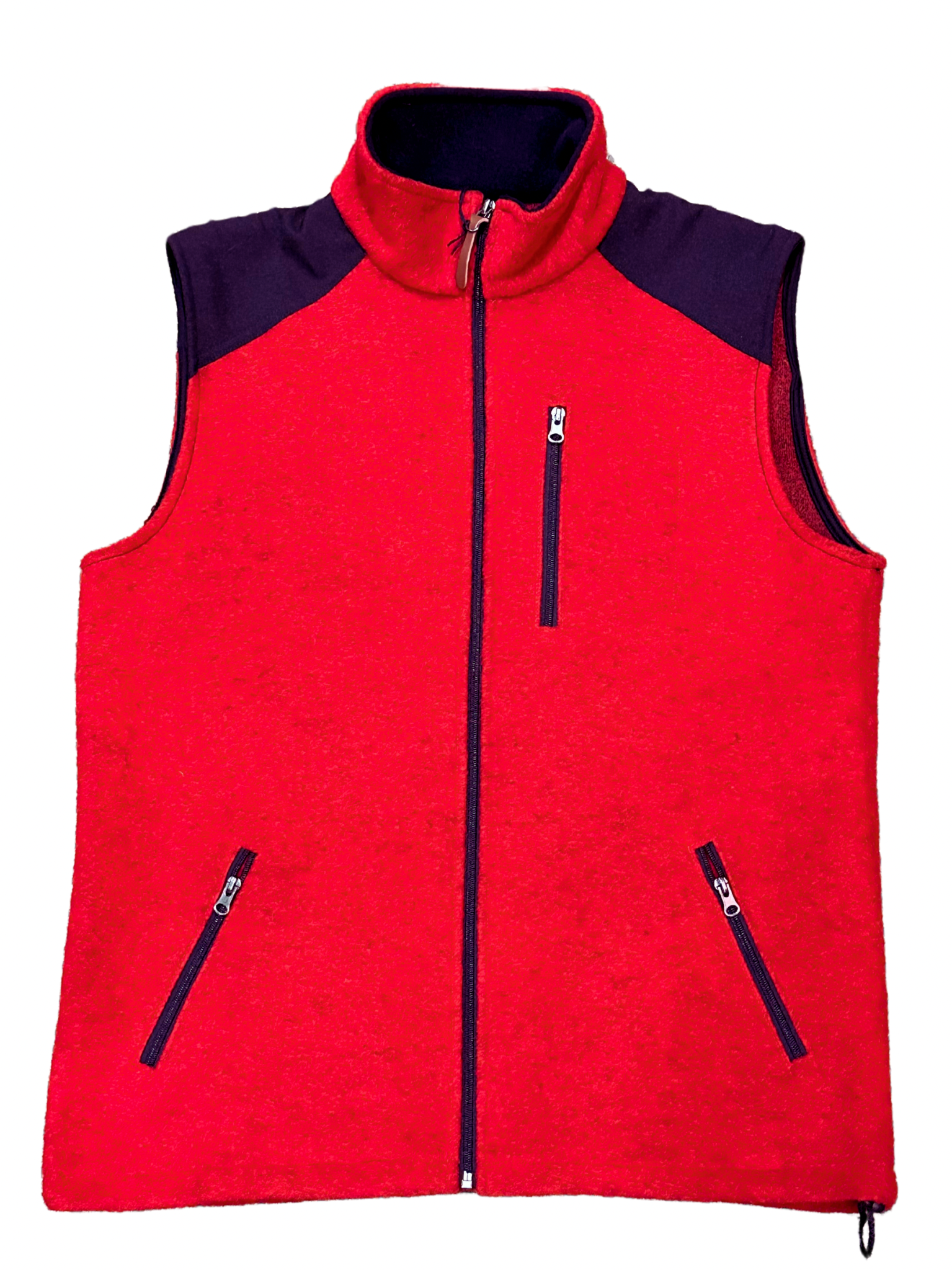 Washable Red Wool Vest – Gionfriddo Sportswear